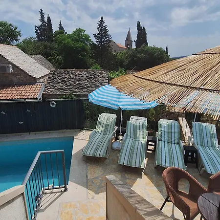 Luxury With A Swimming Pool Skrip, Brac - 17350 Postira